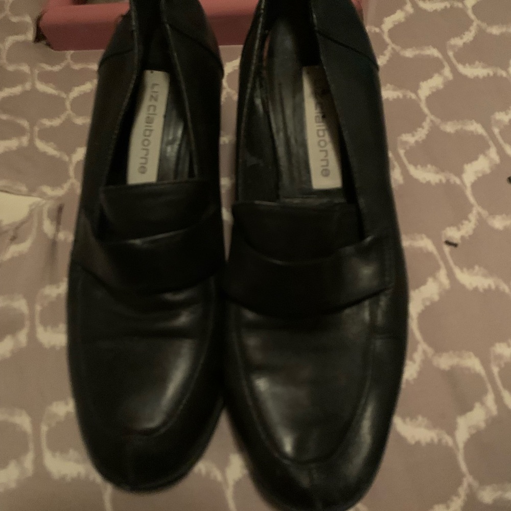 Black Liz Claiborne dancing shoes size 5